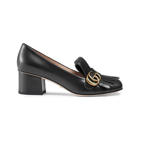 gucci eco friendly shoe|gucci marmont mid heel pump.